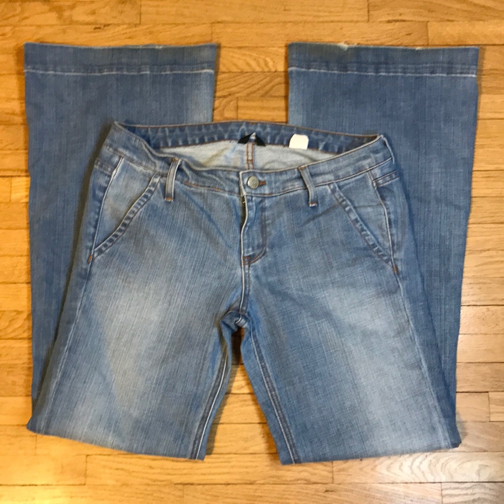 J. Crew Light Blue Denim Flare Jeans